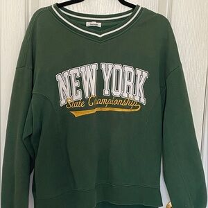 GARAGE Green Sweatshirt